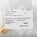 Safety valve G 3/8" - G 3/4"