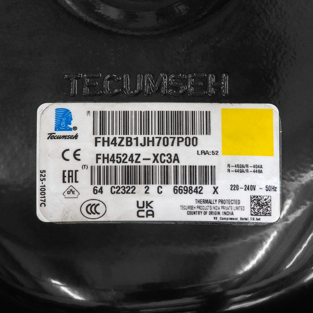 Compressor R404A FH4524Z-XC 43,3cm³ HBP 230V