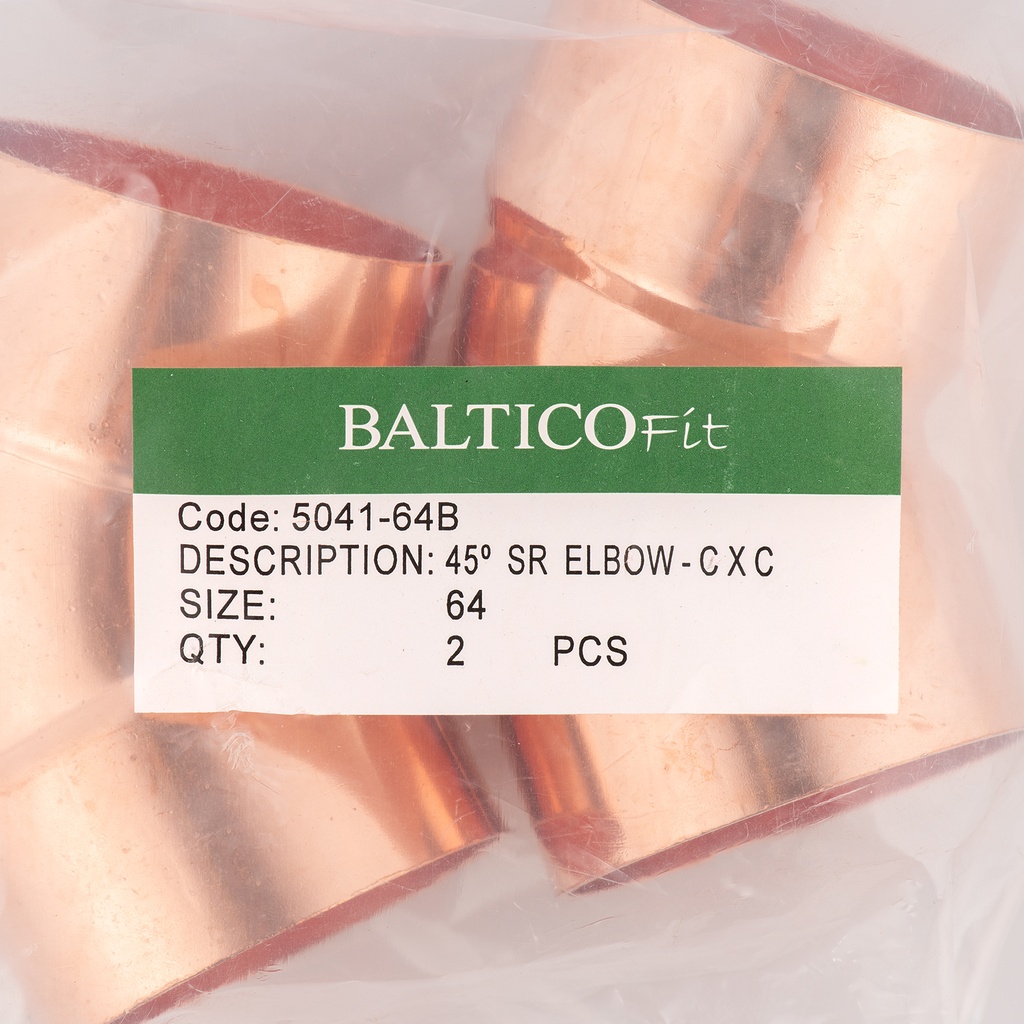 Bend 45° 64mm F/F RR5041