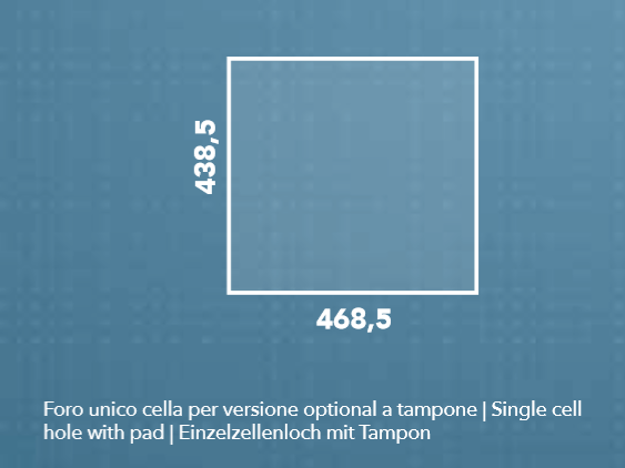 Monoblock kylmähuone, katto/höyrystin katolla, R290, MBP, 230V, 10,9m3 [0°C / +32°C]