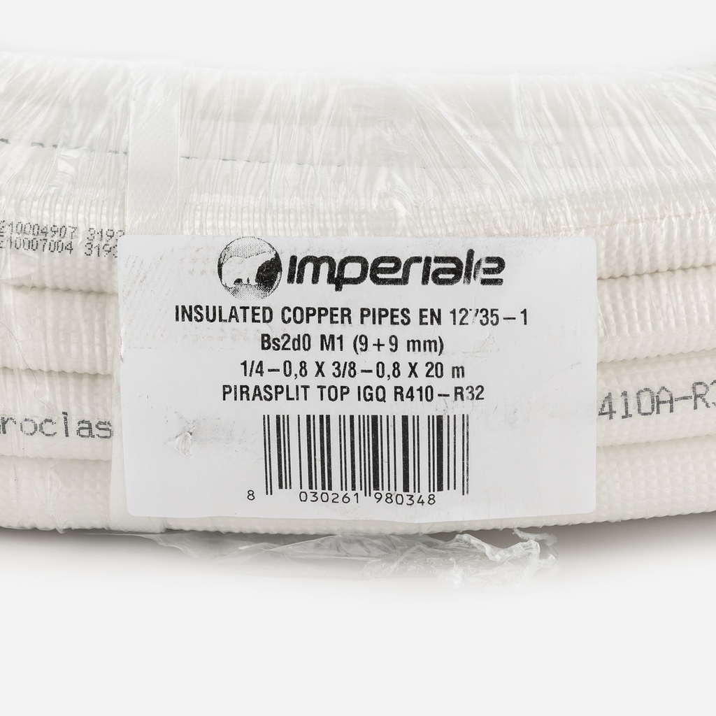 Copper tube pair coiled Cu AP-23 1/4"-3/8