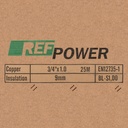 Insulated copper tube -25m 3/4"X1 Insulated
