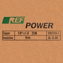 Insulated copper pipe (25m9 CU 7/8"X1 Insulated