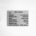 Evaporator Coolent LFJ3200DC EVD 3,20kW -25°C/dt7 R404A 6mm electric defrost