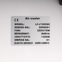 Evaporator CoolentLFJ1300DC EVD 1,30kW -25°C/dt7 R404A 6mm electric defrost