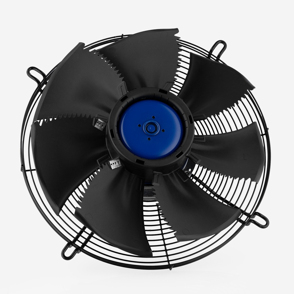 Fan motor 400mm EC 400V FN040-6IW.BD.A7P1_162115 Sucking