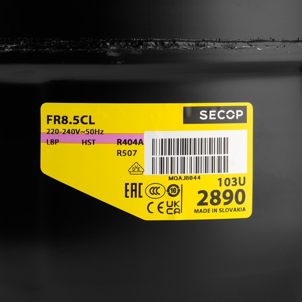 Compressor FR8.5CL 195B0038 7,95cm³ R404A LBP 230V
