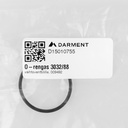 Changeover valve O-ring for 3032/88, 009492