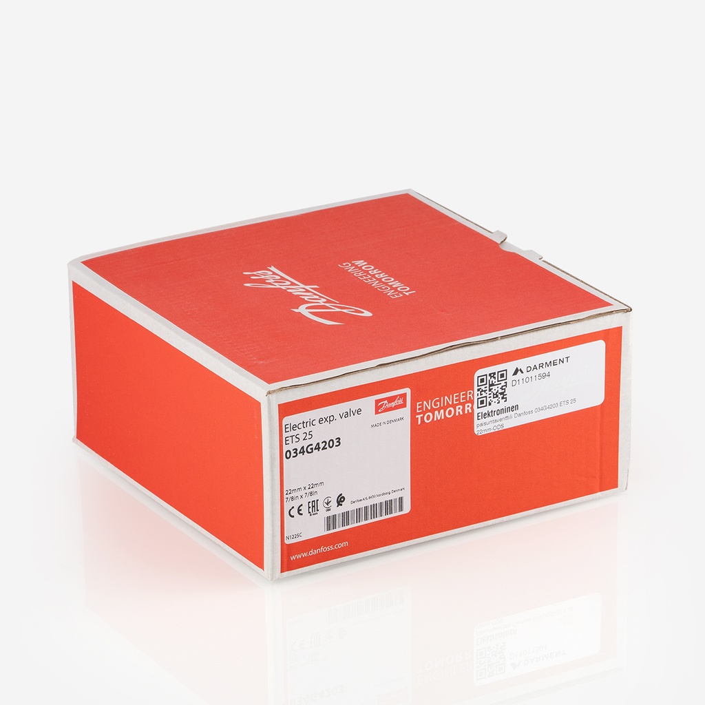 Electronic expansion valve 034G4203 ETS 25 22mm-ODS