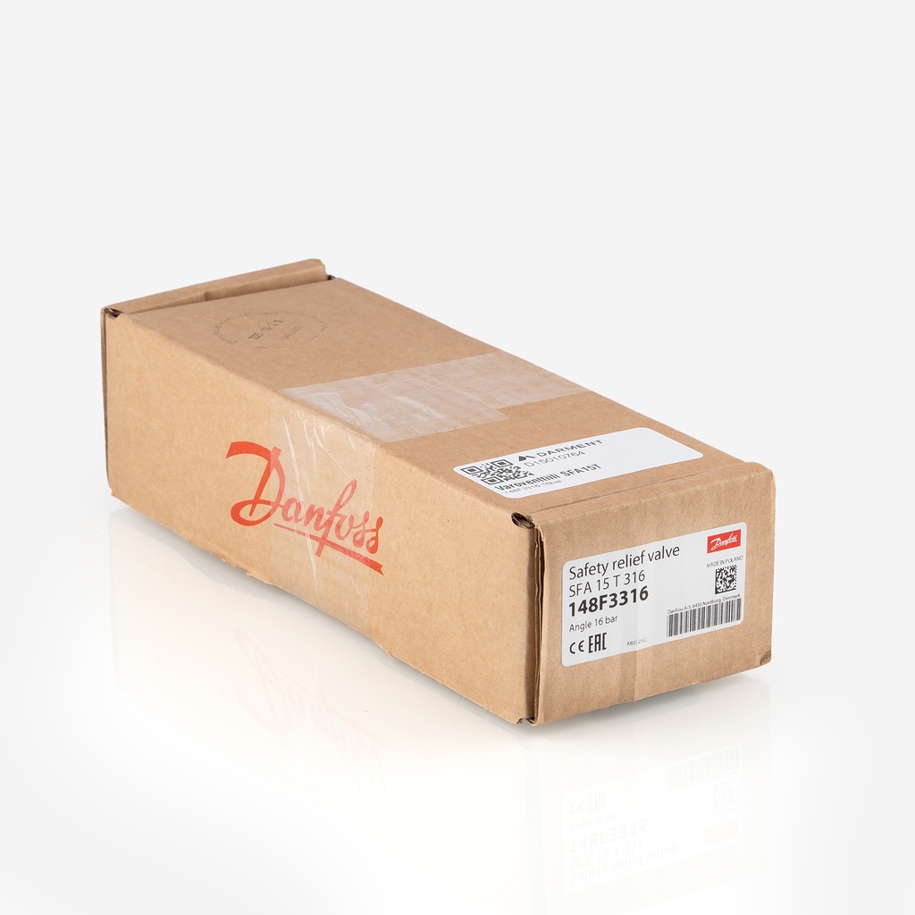 Safety valve SFA15T 148F3316 16bar 