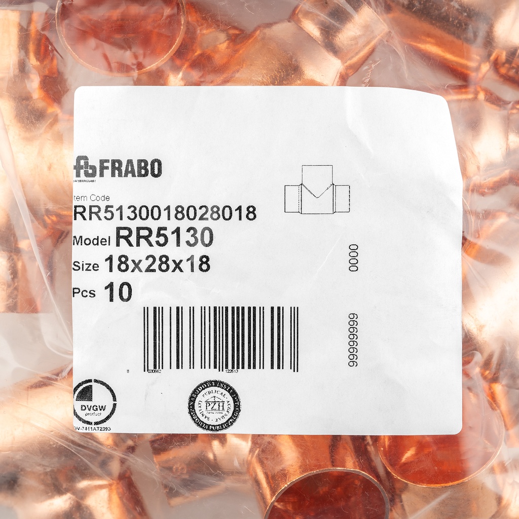 Reducing Tee 18x28x18 RR5130 (10) 3.1 Certificate