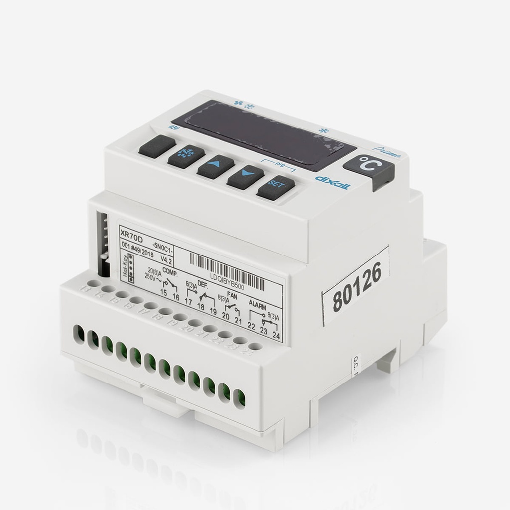 Säädin din-kiskoasenteinen CDFA XR70D-5N0C1, 230V 20A (ei RS485 )