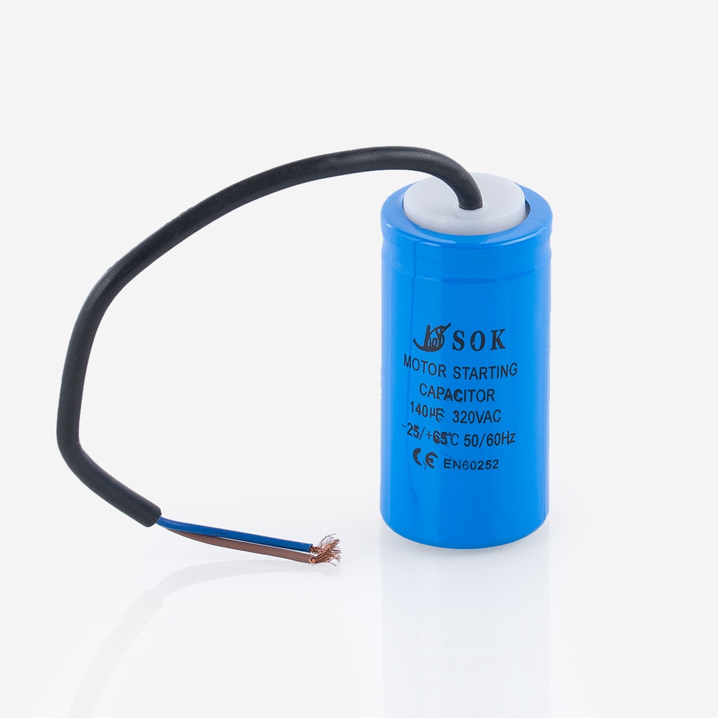 Capacitor TC 544 140µF, 25cm cable