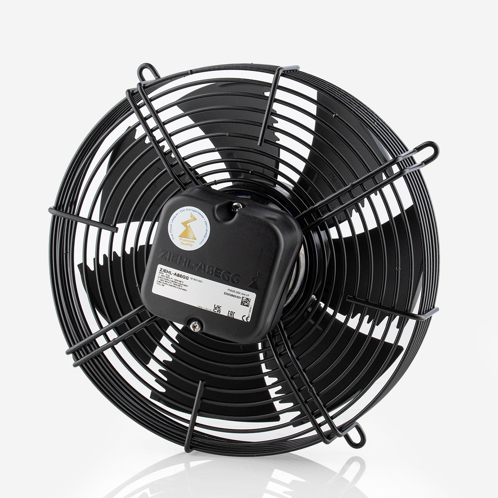 Fan Motor 250mm 230V 2P SUCTION  FN025-2EK.WA.V7 (161631/001)