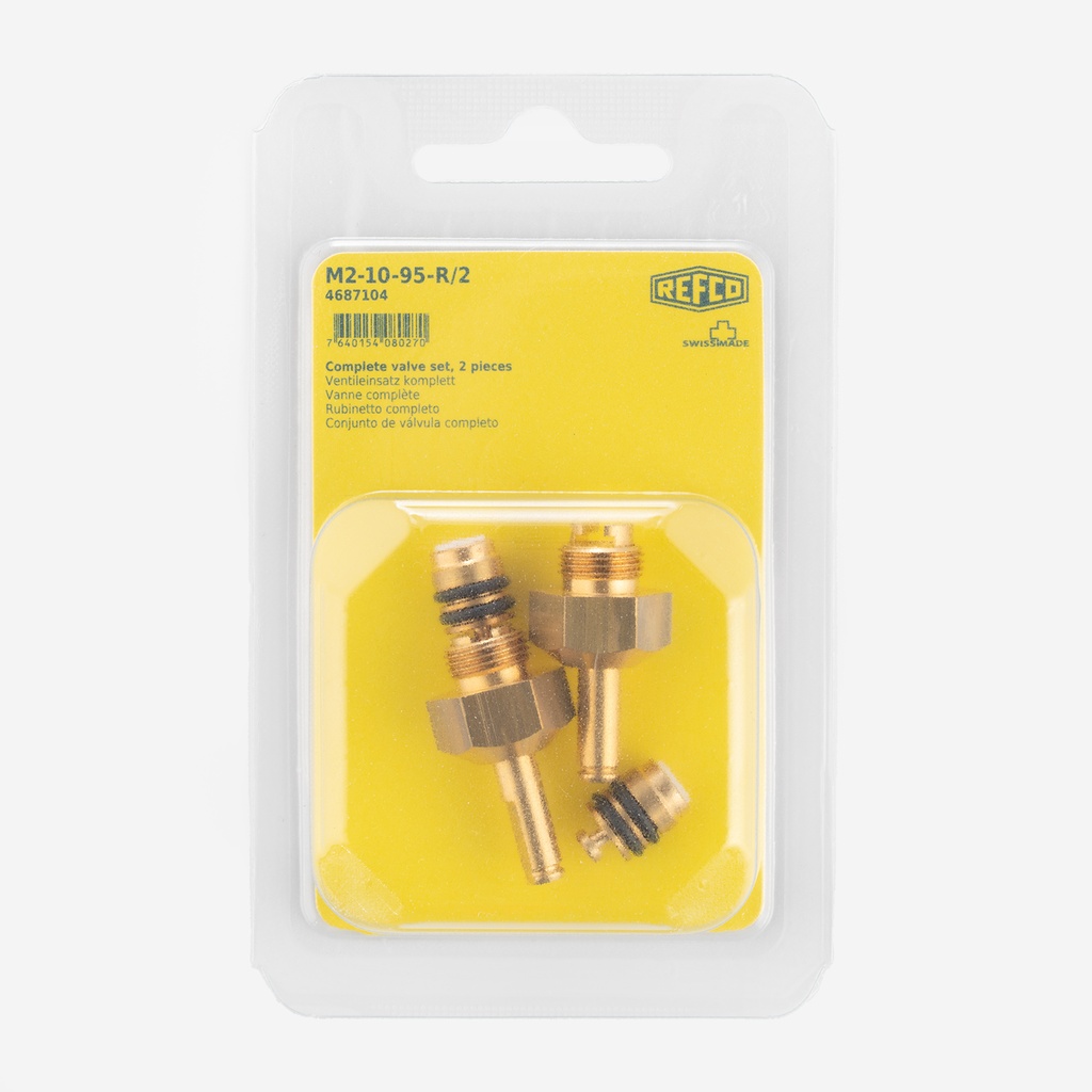 Refco manifold valves 2pc -4687104