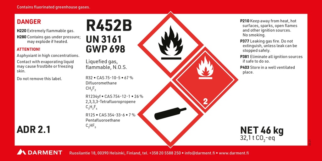 Refrigerant R452B