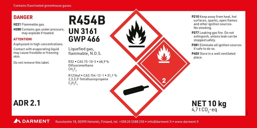 Refrigerant R454B