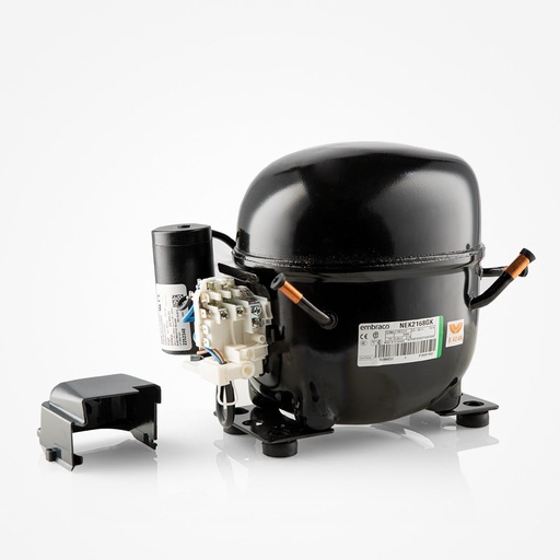 [A01051001] Kompressori NEK2168GK 14,28cm³ R404A LBP 230V 3/4HP