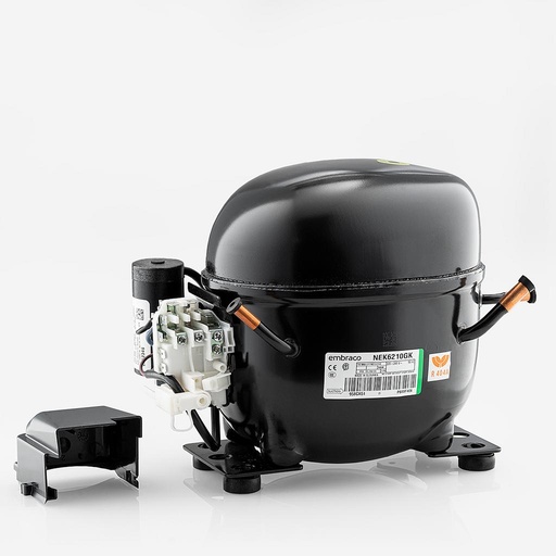 [A01091009] Compressor NEK6210GK 8,77cm³ R404A MBP 230V 1/2HP