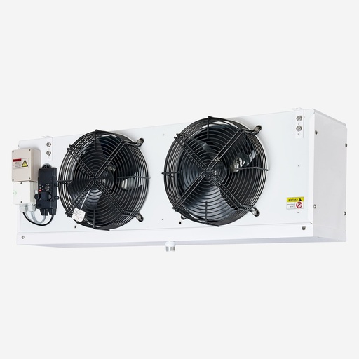 [C02021127] Evaporator Coolent LFJ1800DC EVD 1,80kW -25°C/dt7 R404A 6mm electric defrost