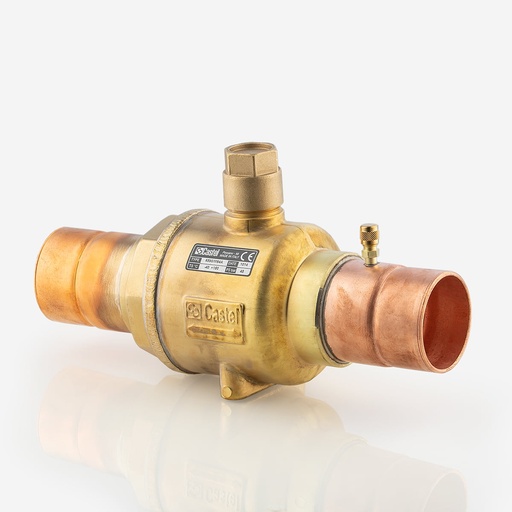 [D03031033] Ball valve ODS 64mm + schrader   6590/M64A