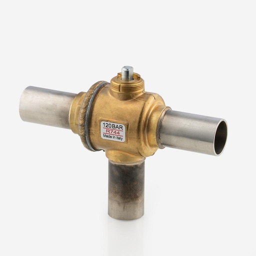 [D03251028] 3-Tie palloventtiili 35mmCO2 RST REF1.1.N.E.032.MP120 120bar