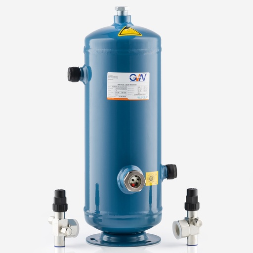 [D14011066] Vertical Liquid Receiver, 45bar, 5litres