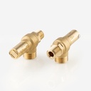 Varoventtiili 1/2"-NPT 3/4"-G D10/CS 45bar