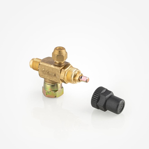 [D16041016] Rotalock venttiili 6310/3 3/8"-SAE x 3/4"-UN