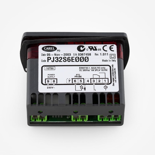 [E05471094] Carel PJ32S6E000 Säädin 8A SPDT, 1xPTC