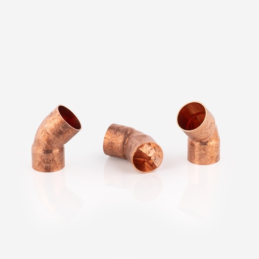 [F04011131] Bend 45° 28mm F/F RR5041