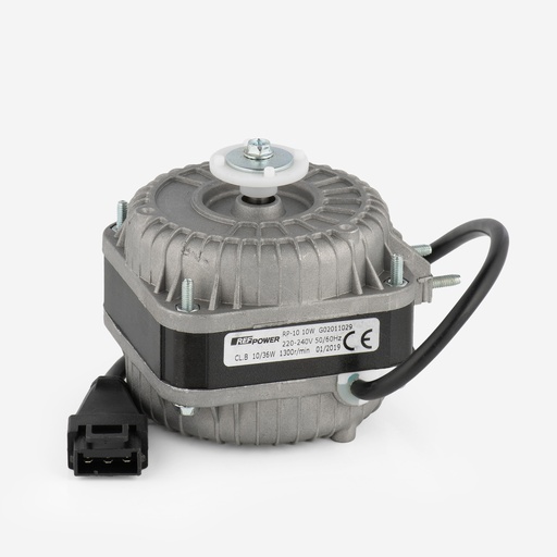 [G02011029] Shaded pole motor with plug 10W RP-10