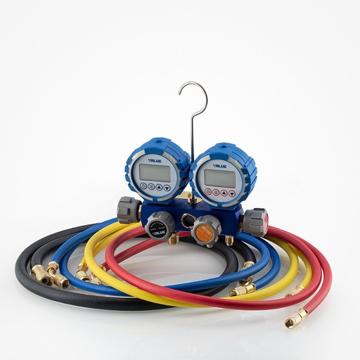 [J02051000] Digital Manifold 4-way + hoses   VDG-4-S1