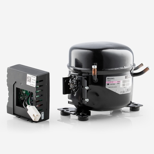 [A01011110] Kompressori BD220CL 102Z3020 3,86cm³ R404A 12VDC LHBP