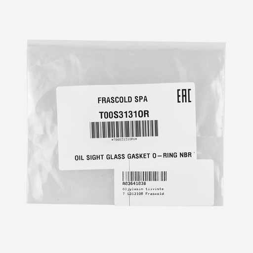 [A03641038] S3131OR oil sight glass gasket Frascold