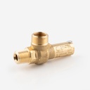 Safety valve 1/2"-NPT 3/4"-G D10/CS  25bar