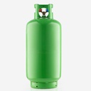 Green cylinder 60l (2-way) (used)