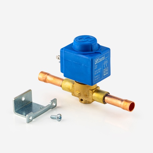 [D10020273] Magneettiventtiili polyhedra 1028N/3A6 3/8" ODS 220-230V