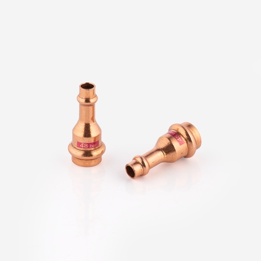 [F04270285] MaxiPro, Supistusmuhvi, 1/2" x 1/4", 2 kpl/pussi | MPA5240 0040201