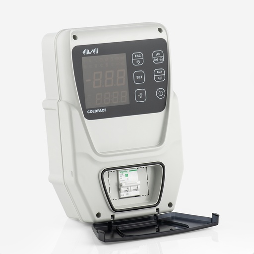 [E05090014] Room controller Eliwell Coldface EWRC 500 NT ENG 2HP RTC HACCP BUZ 4D W\B AIR