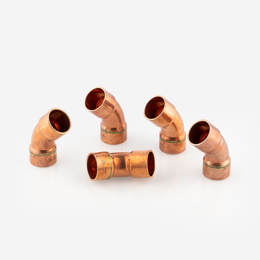 [F04240285] Polar, 45° FF bend, 5041, 1 3/8"x 1 3/8", 130bar, 3.1 Certificate