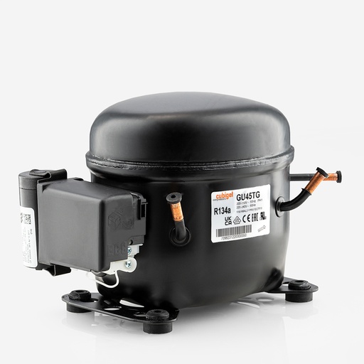 [A01040867] Kompressori GU45TG 4,56cm³ R134A HMBP 230V 1/6HP (GL45TB)